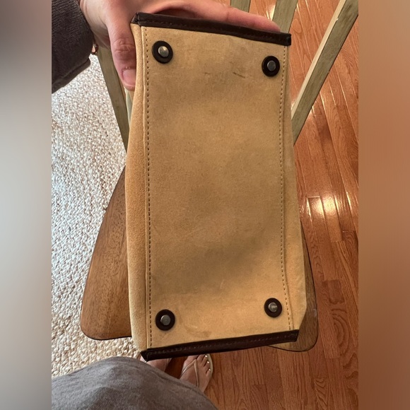 Banana Republic suede handbag tan & brown - Picture 15 of 15